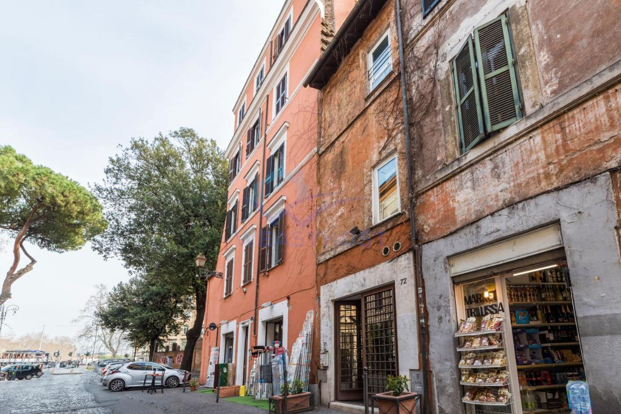 Cozy Entire Apt Close To Piazza Trilussa Roma Exterior foto